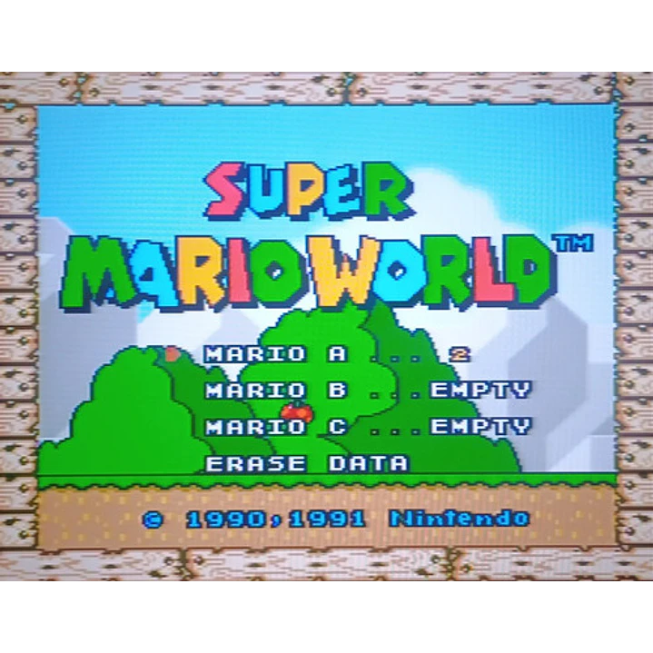 Super Mario World Snes Original 2