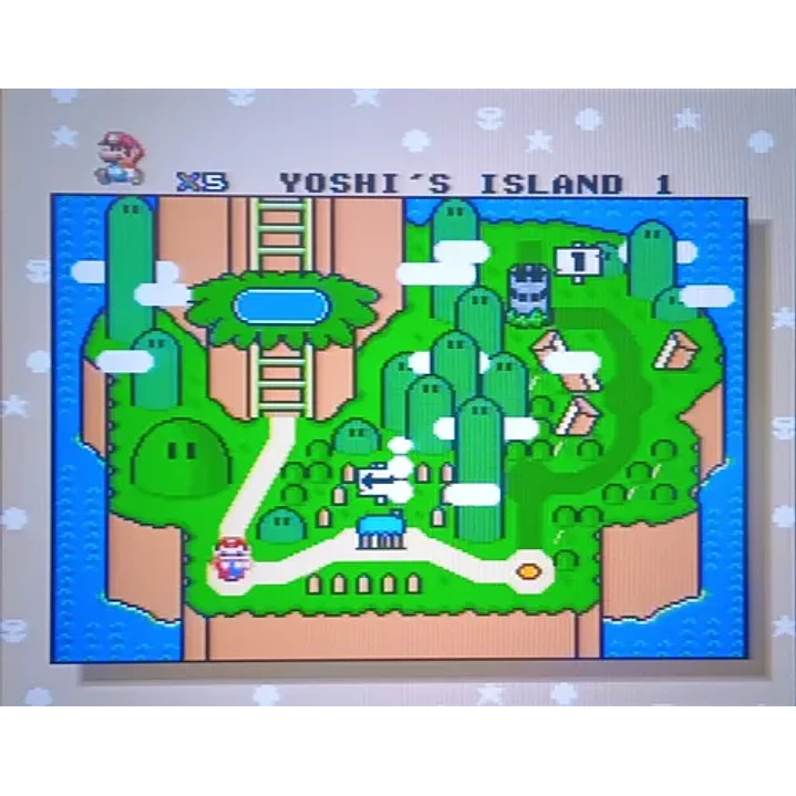 Super Mario World Snes Original 4