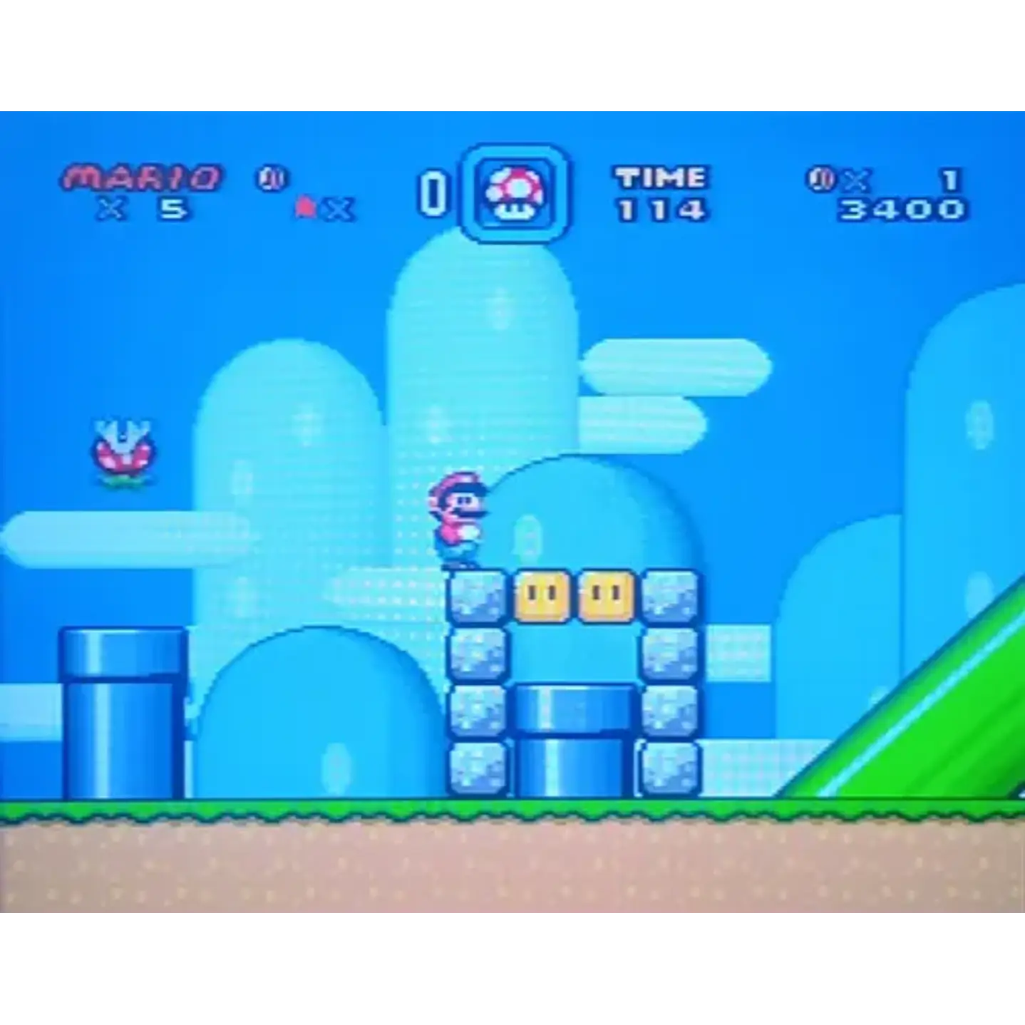 Super Mario World Snes Original 5