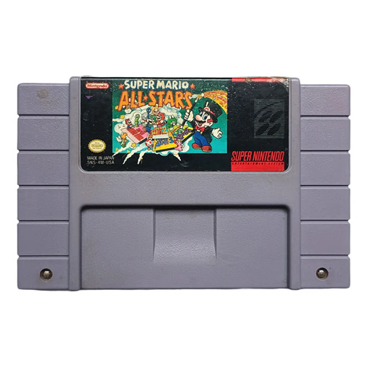Super Mario All Stars Snes Original 1