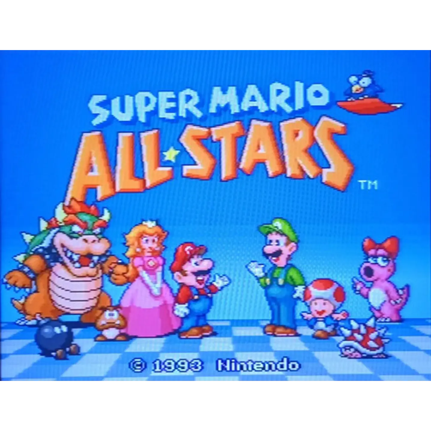 Super Mario All Stars Snes Original 2
