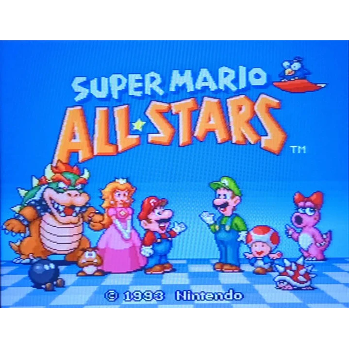 Super Mario All Stars Snes Original 2