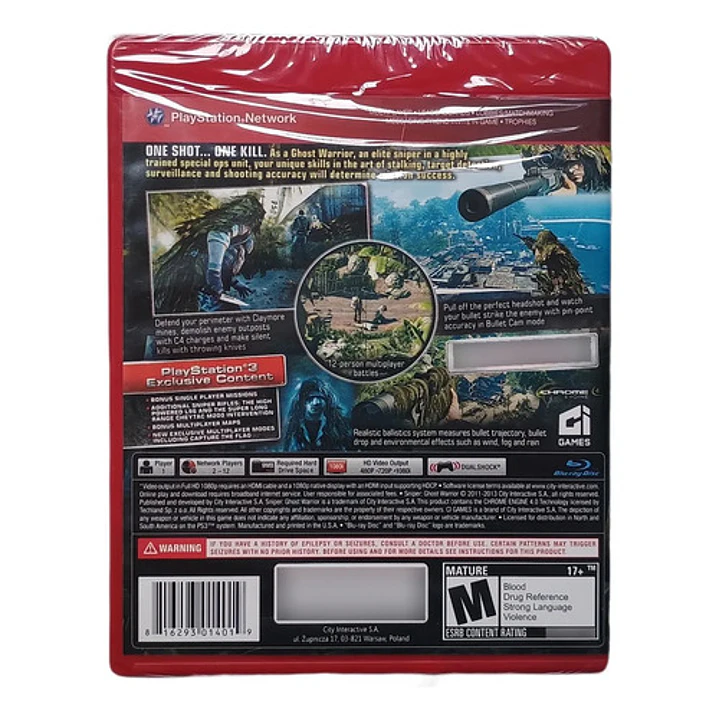 Sniper Ghost Warrior Gh Ps3 2
