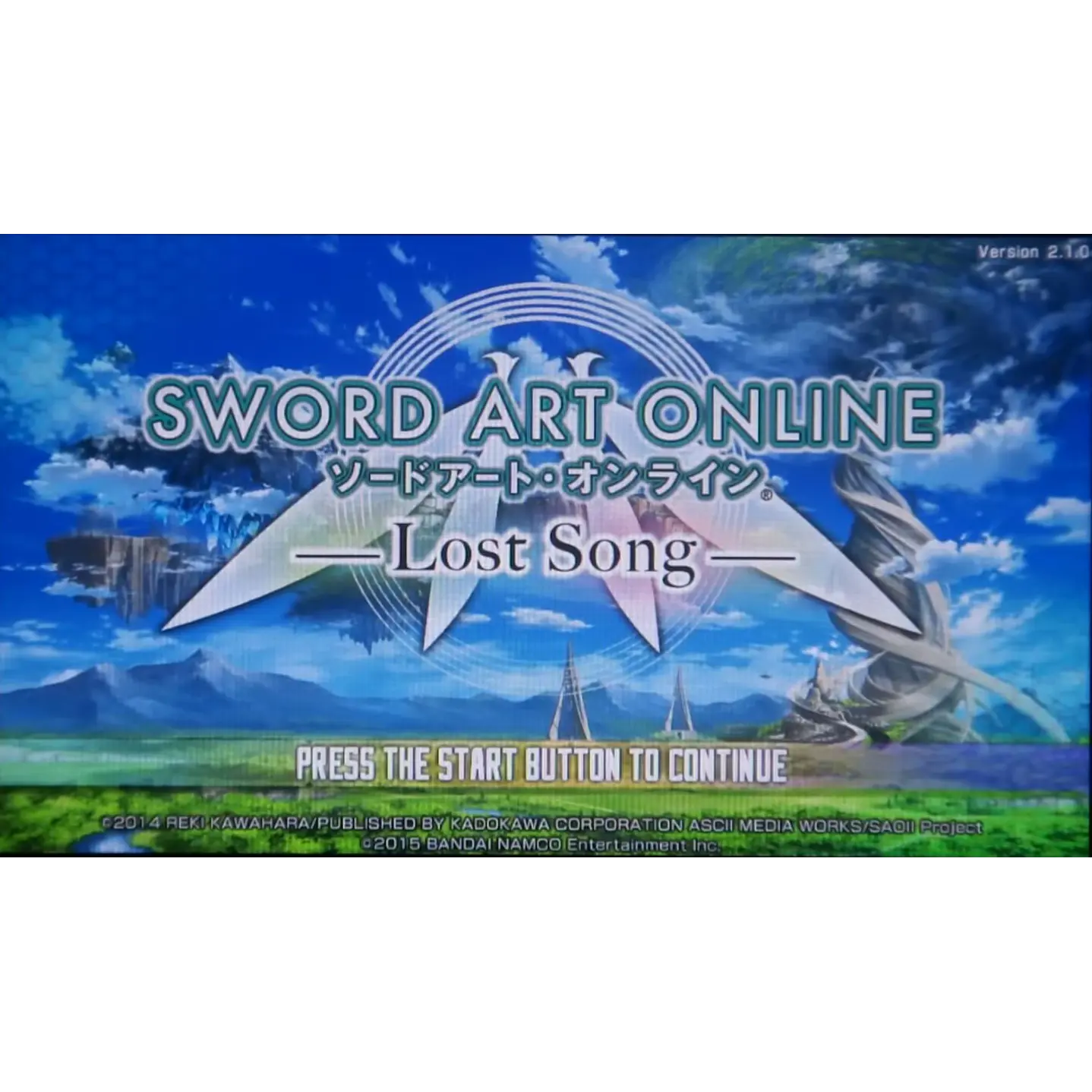 Sword Art Online Lost Song Ps Vita 3