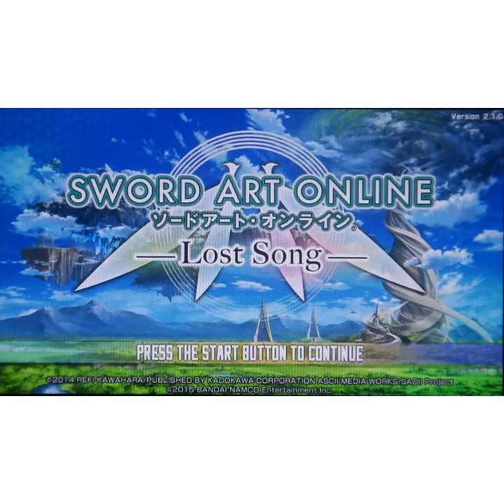 Sword Art Online Lost Song Ps Vita 3
