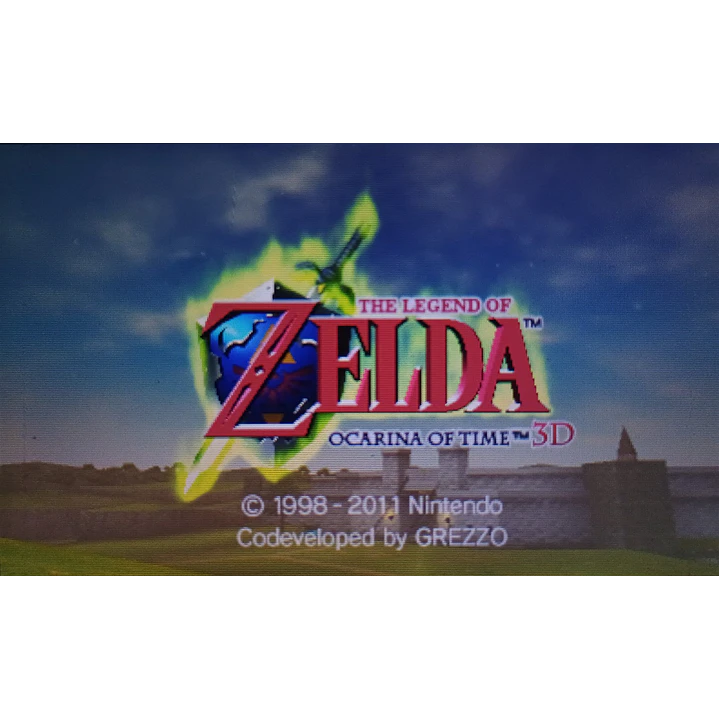 Zelda Ocarina Nintendo 2ds 3ds 5