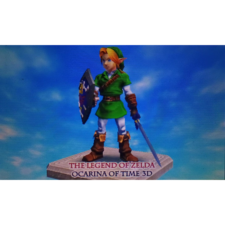 Zelda Ocarina Nintendo 2ds 3ds 6