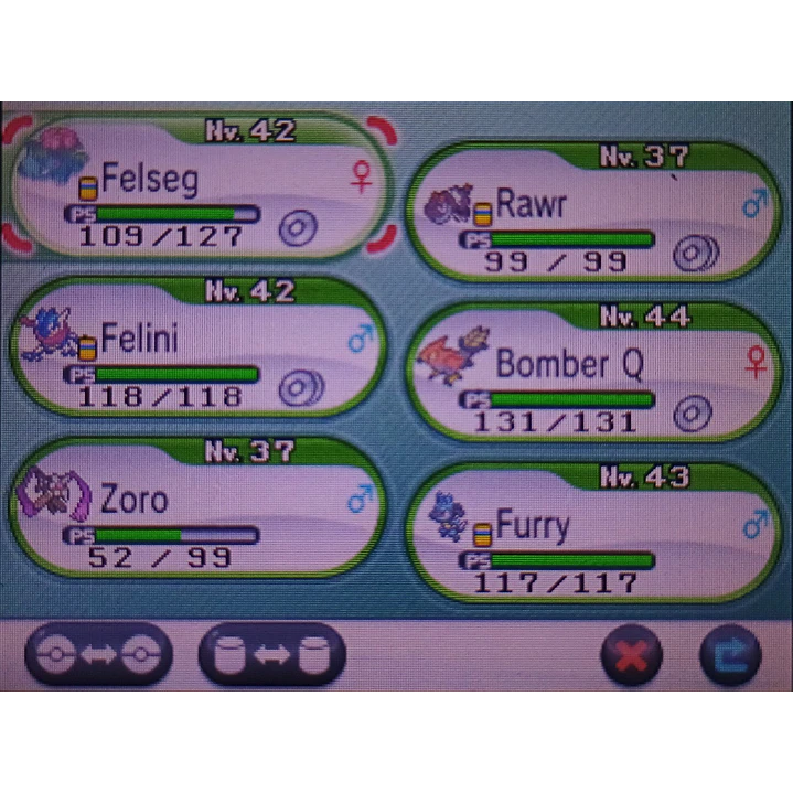 Pokemon Y 3ds 2ds 6