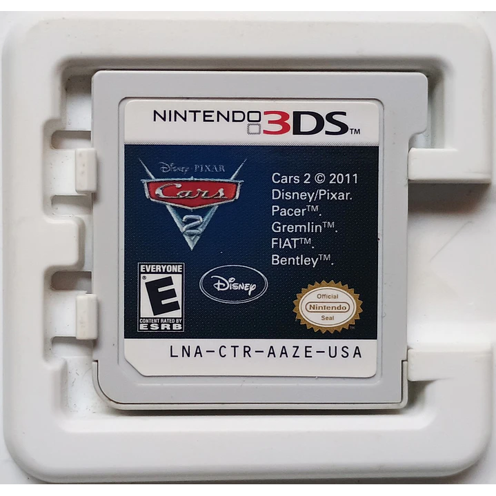 Disney Cars 2 2ds 3ds 3