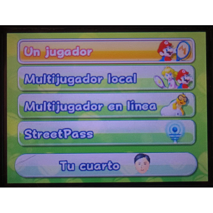 Mario Tennis Open 2ds 3ds 6