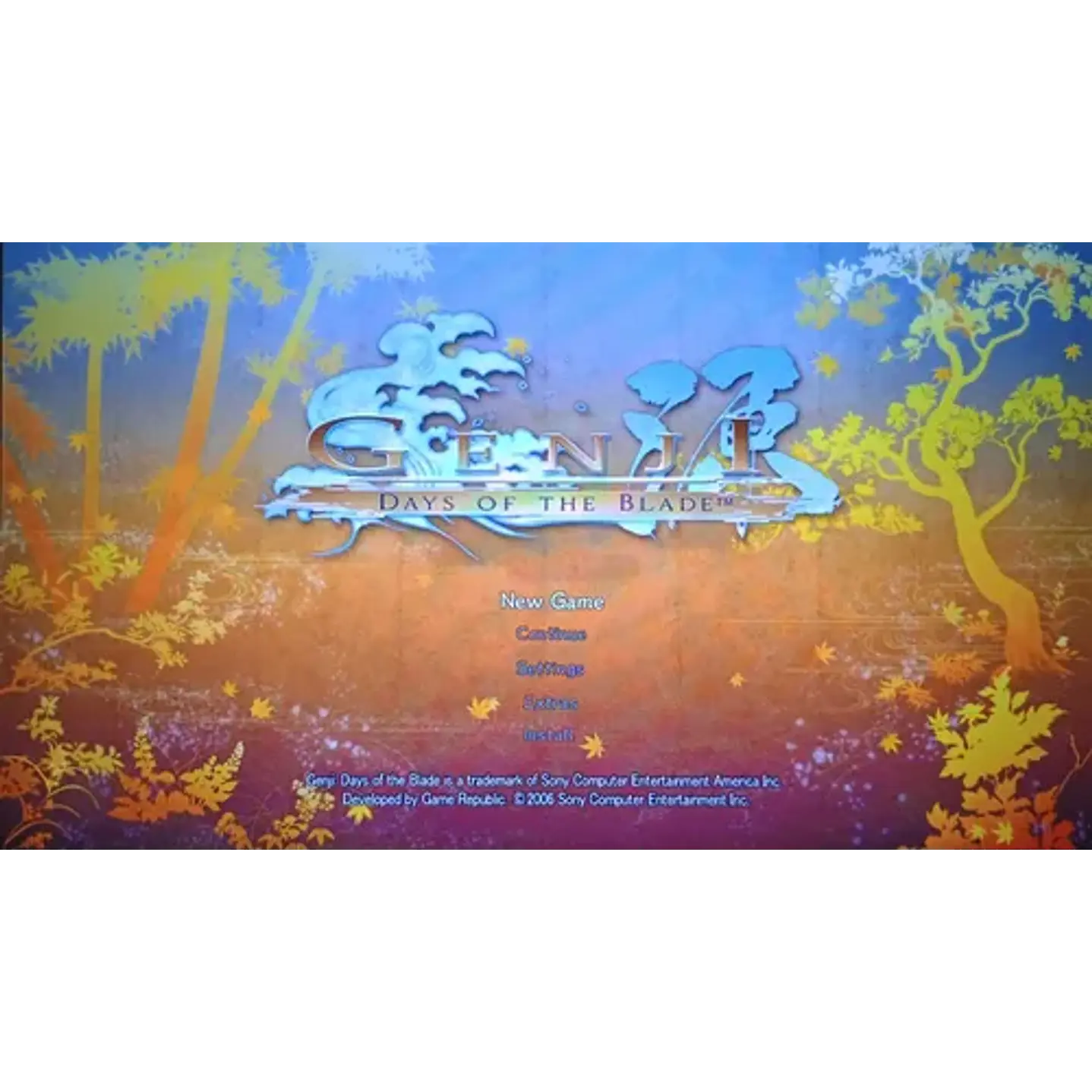 Genji Days Of The Blade Ps3 4