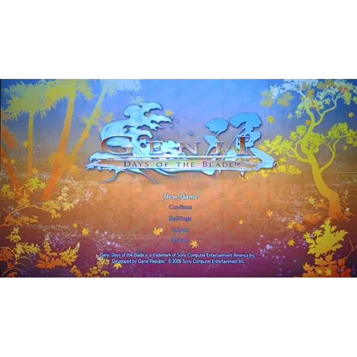 Genji Days Of The Blade Ps3 4