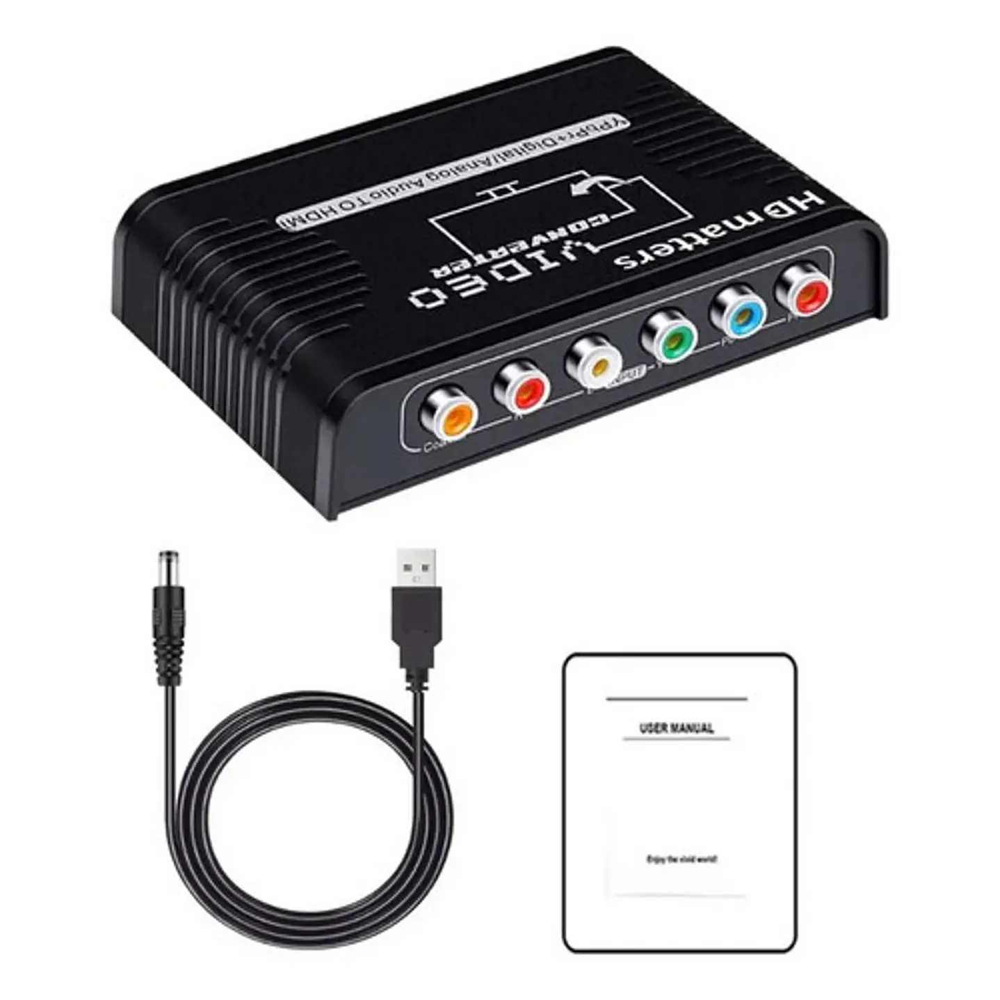 Conversor Componente Ypbpr A Hdmi 1