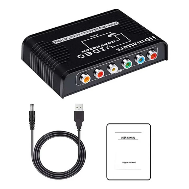 Conversor Componente Ypbpr A Hdmi 1