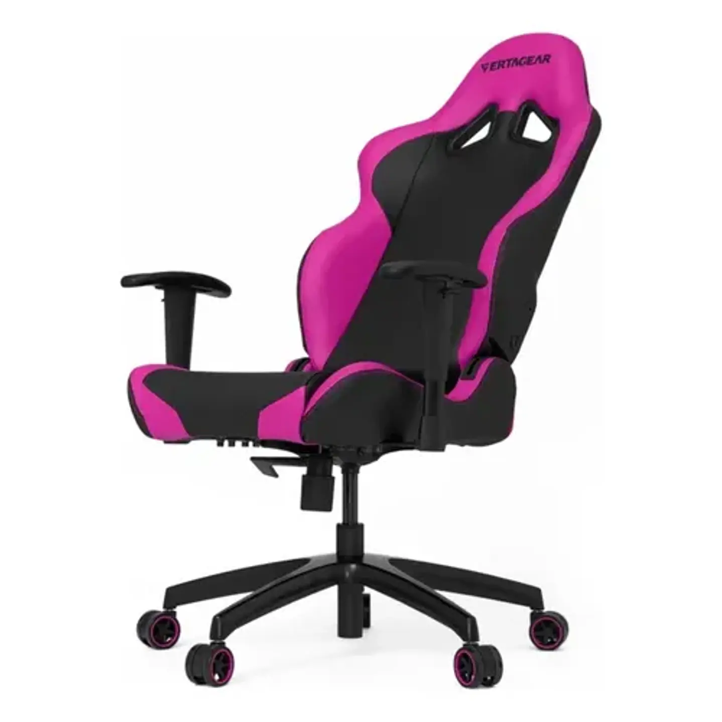 Silla De Escritorio Vertagear Sl2000 Vg-sl2000 Gamer Ergonómica Negra Y Rosa Con Tapizado De Cuero Sintético Negro/rosa 2
