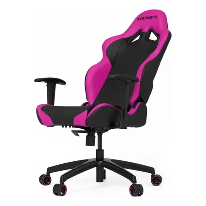 Silla De Escritorio Vertagear Sl2000 Vg-sl2000 Gamer Ergonómica Negra Y Rosa Con Tapizado De Cuero Sintético Negro/rosa 2
