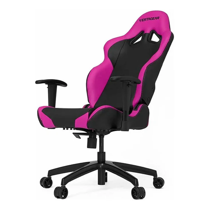 Silla De Escritorio Vertagear Sl2000 Vg-sl2000 Gamer Ergonómica Negra Y Rosa Con Tapizado De Cuero Sintético Negro/rosa 1