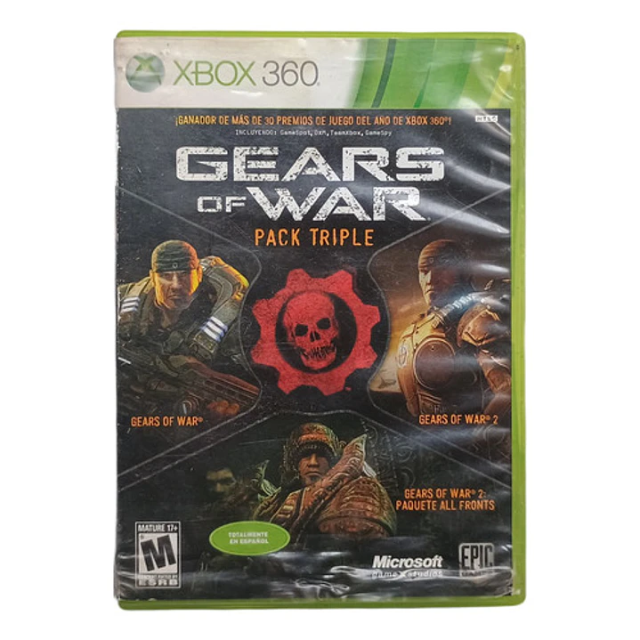 Gears Of War Triple Pack Xbox 360 1