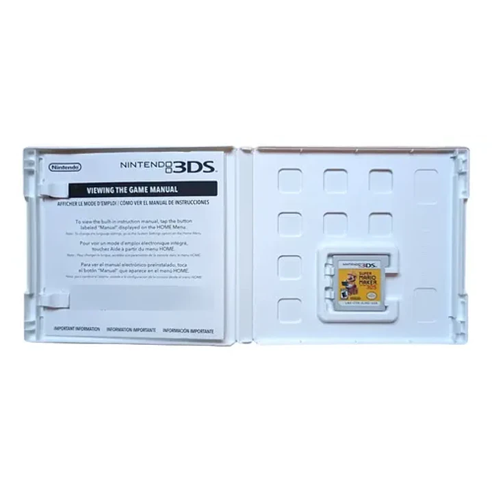 Super Mario Maker Ns 3ds 2