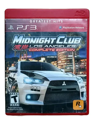 Midnight Club Los Angeles Complete Gh Ps3