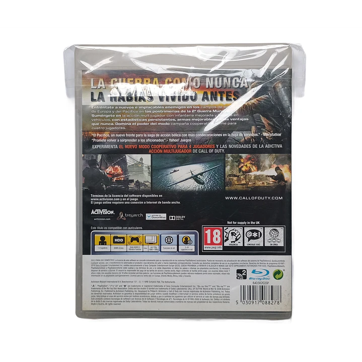 Call Of Duty: World At War Ps3 6
