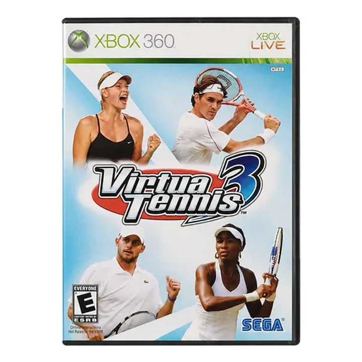 Virtua Tennis 3 Cn Xbox 360 1