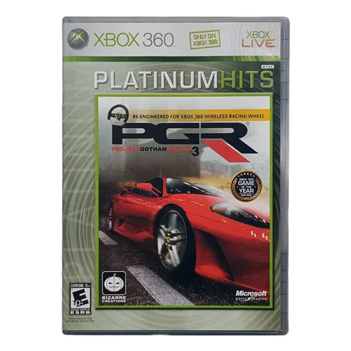 Pgr3 Project Gotham Racing 3 Xbox 360 1