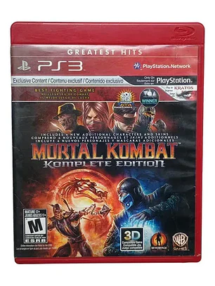 Mortal Kombat Complete Edition Playstation Ps3
