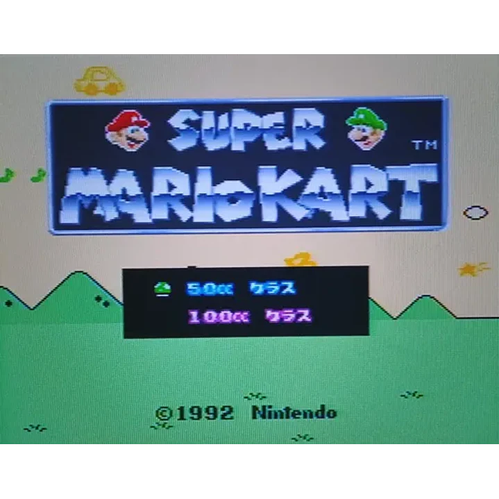 Super Mario Kart Sfc Super Nintendo 3