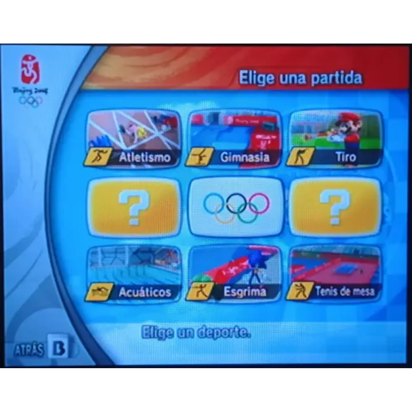 Mario Sonic Olympic Games Beijing 2002 Wii 7
