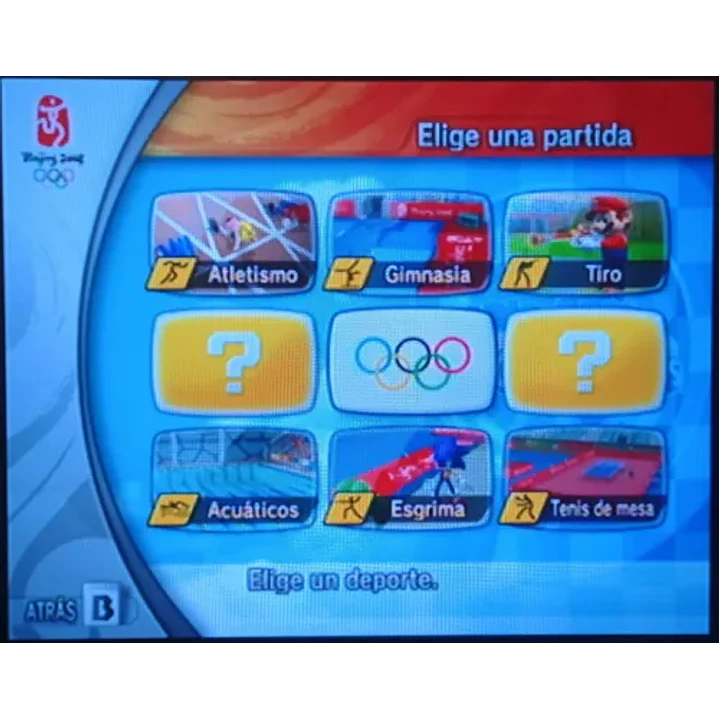 Mario Sonic Olympic Games Beijing 2002 Wii 7