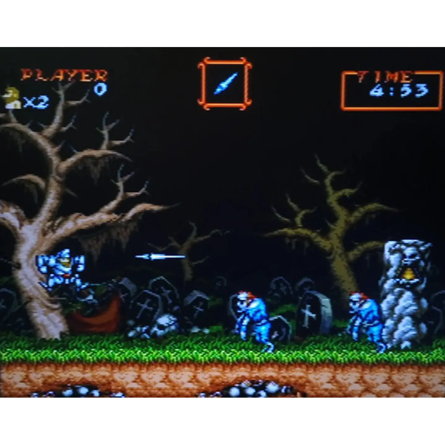 Super Ghouls 'n Ghosts Jap Snes 3