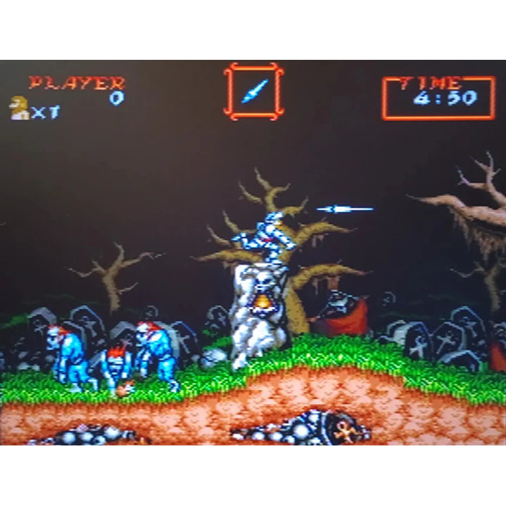 Super Ghouls 'n Ghosts Jap Snes 4