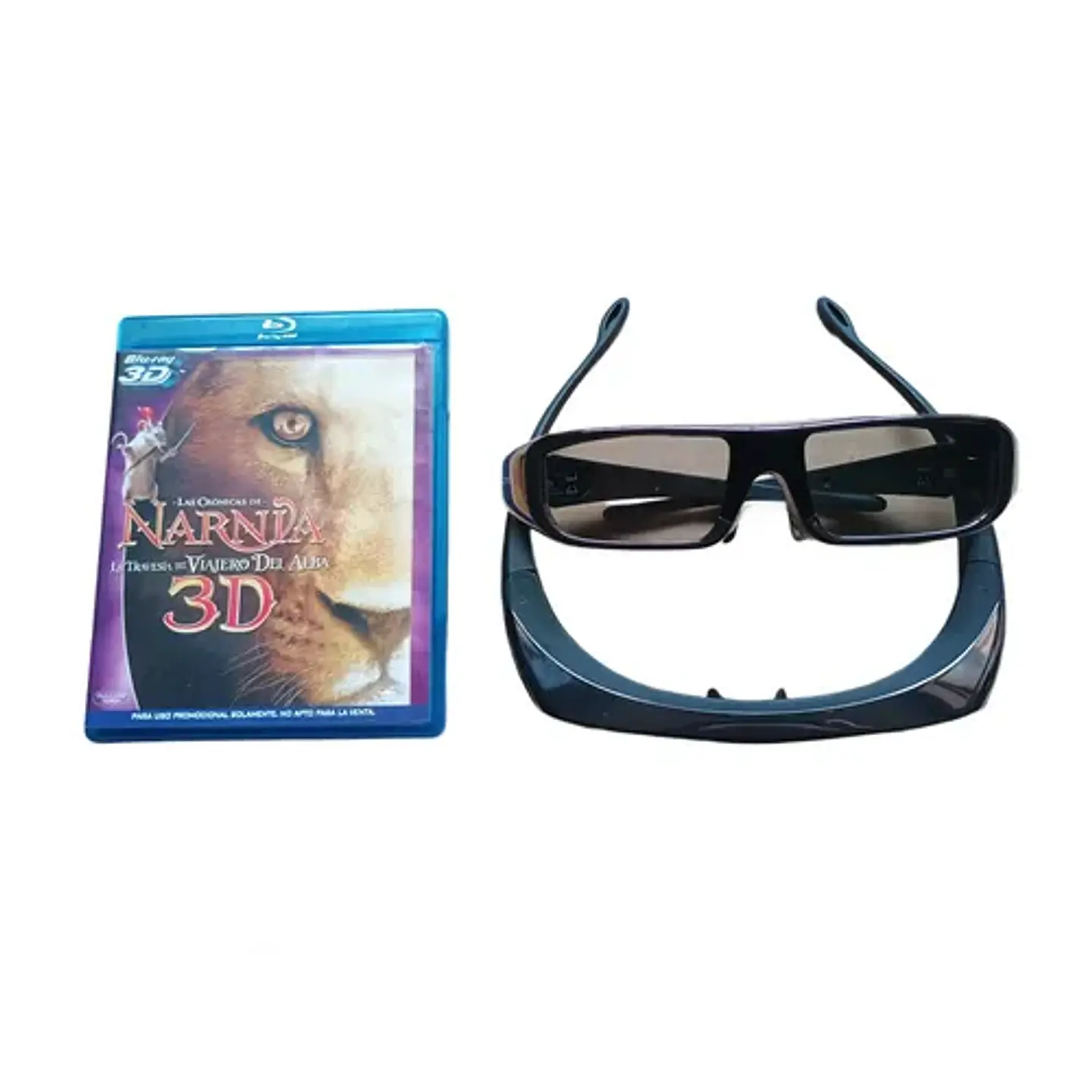 Sony 3d Glasses Bundle Starter Kit /narnia Blu-ray 3