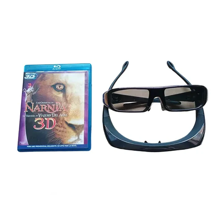 Sony 3d Glasses Bundle Starter Kit /narnia Blu-ray 3