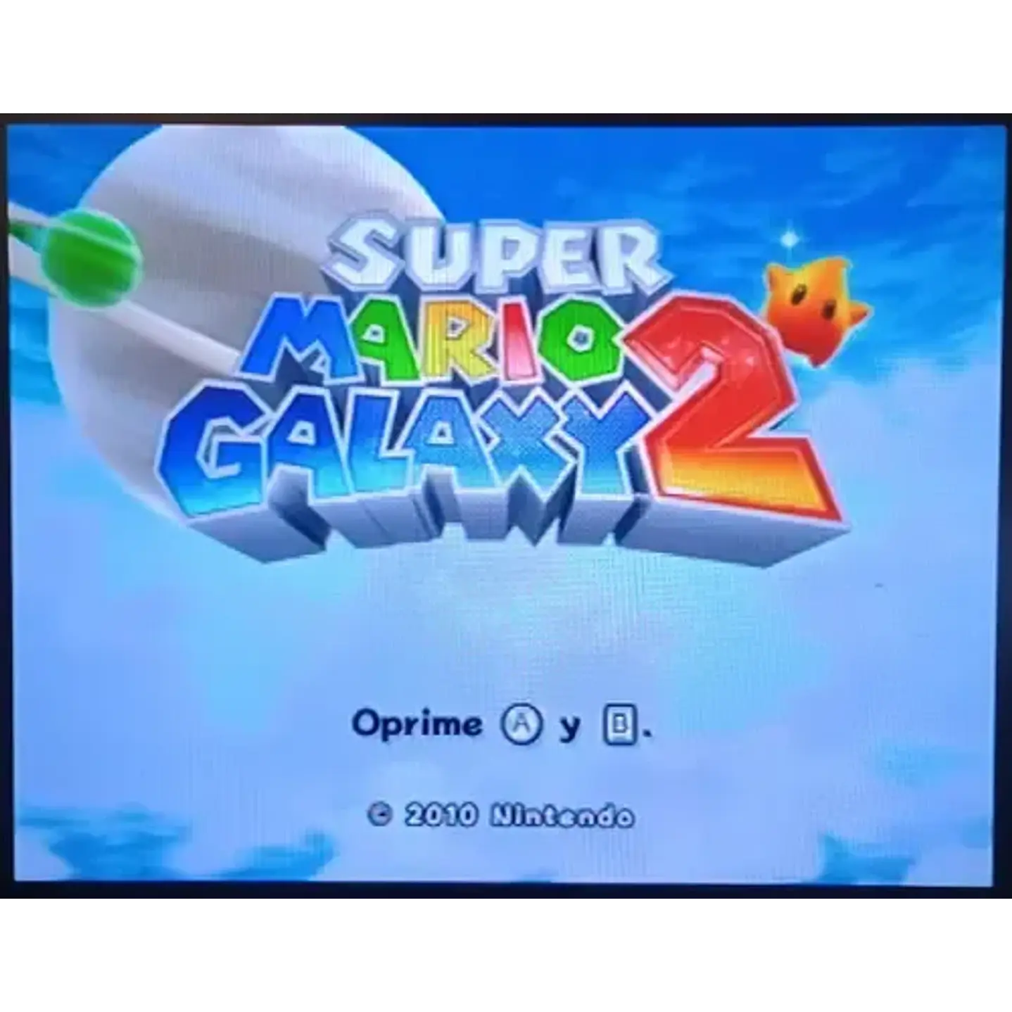 Super Mario Galaxy 2 Wii 6