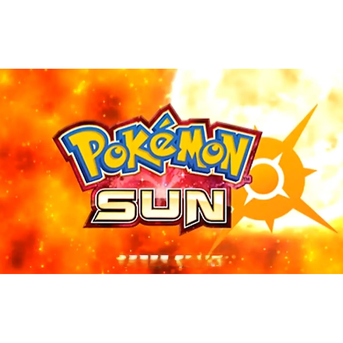 Pokemon Sun Nintendo 2ds 3ds 4