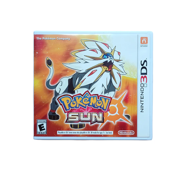 Pokemon Sun Nintendo 2ds 3ds 1