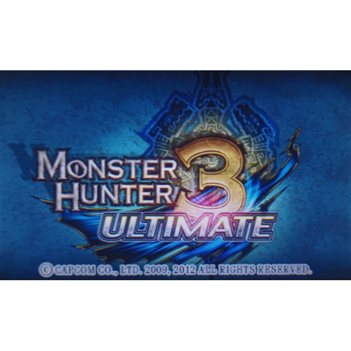 Monster Hunter 3 Ultimate 2ds 3ds 4