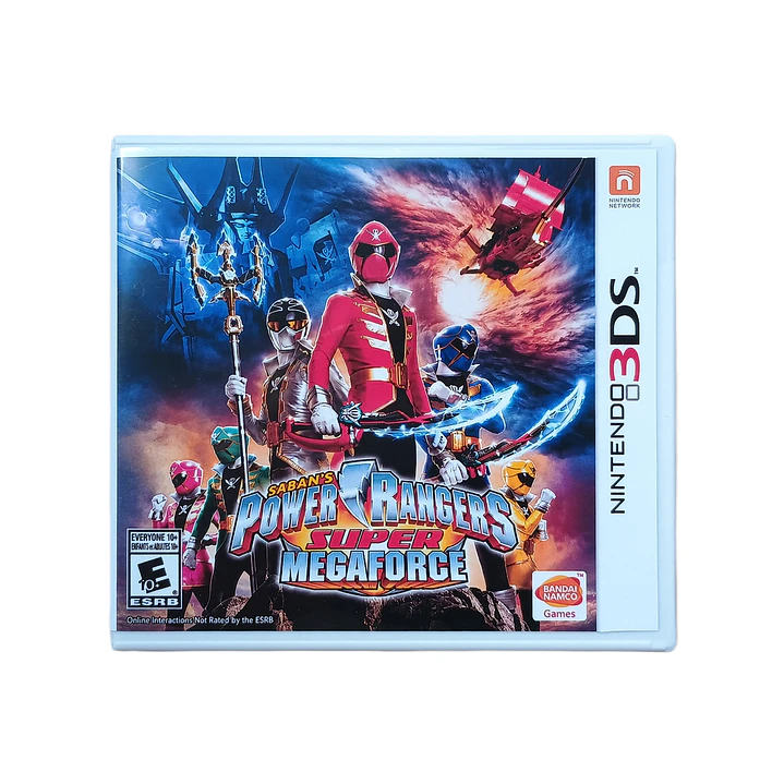 Power Rangers Megaforce 3ds 1
