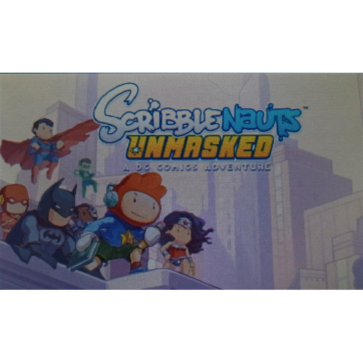 Scribblenauts Unmasked 3ds 4