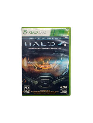 Halo 4 Game Of The Year Xbox 360