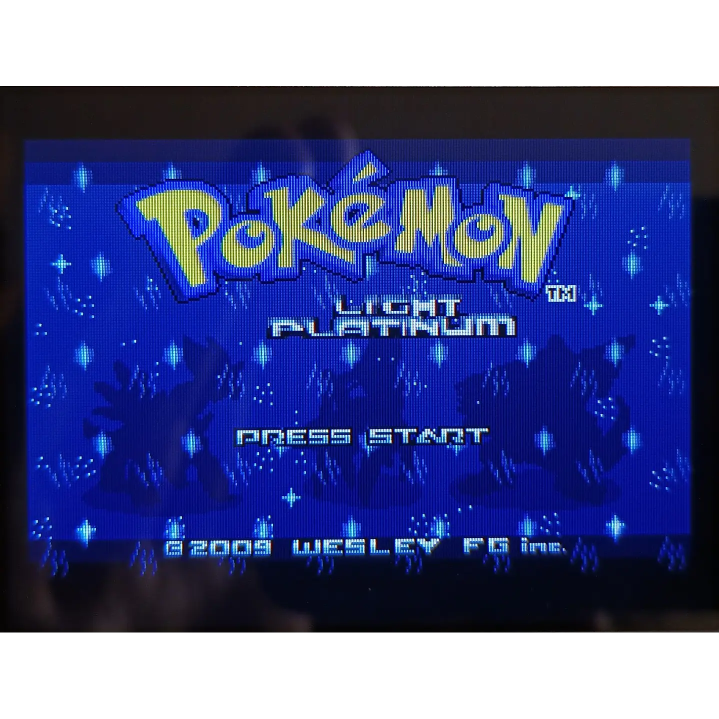 Pokemon Light Platinum Compatible con GBA 4