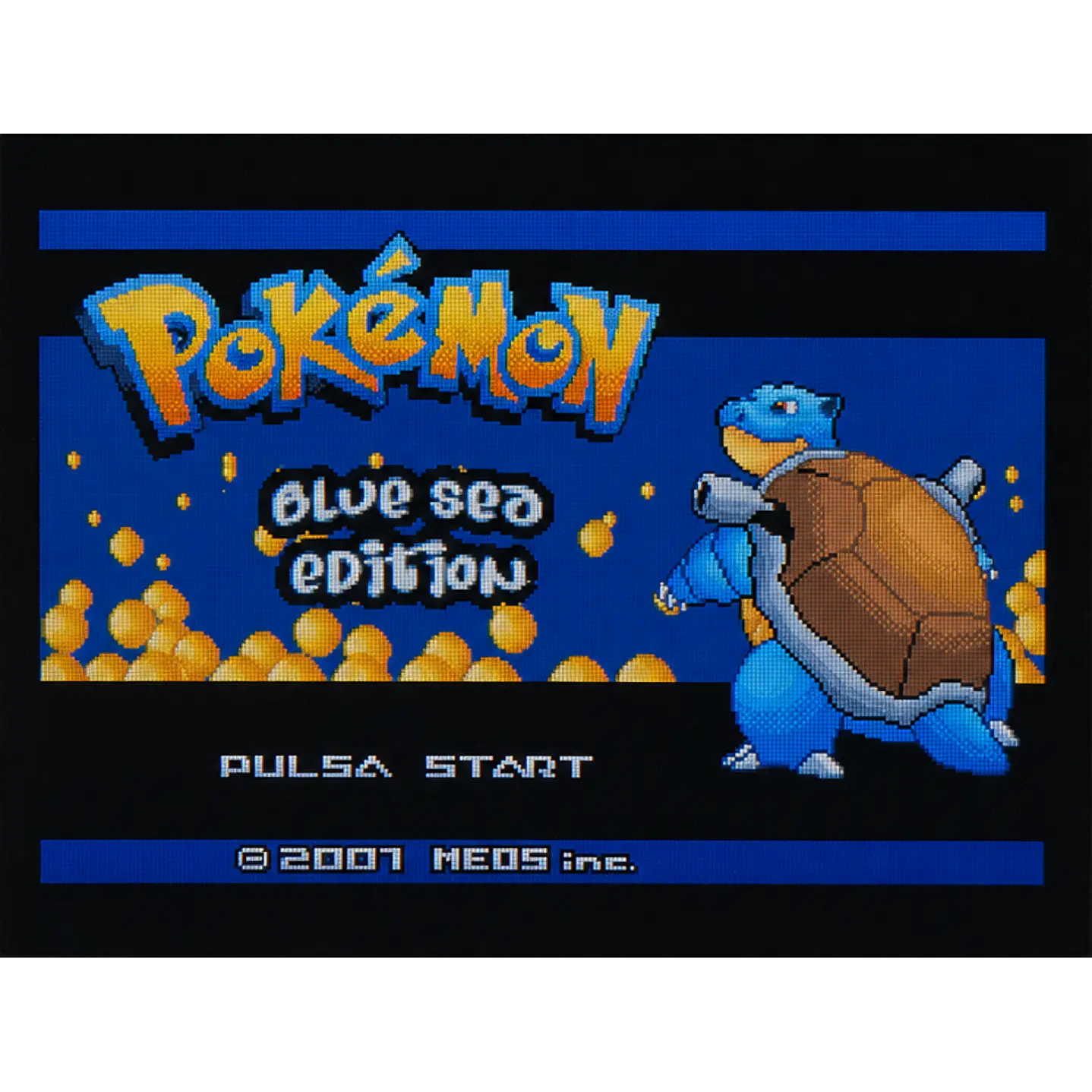 Pokemon Ocean Blue Compatible con GBA 2