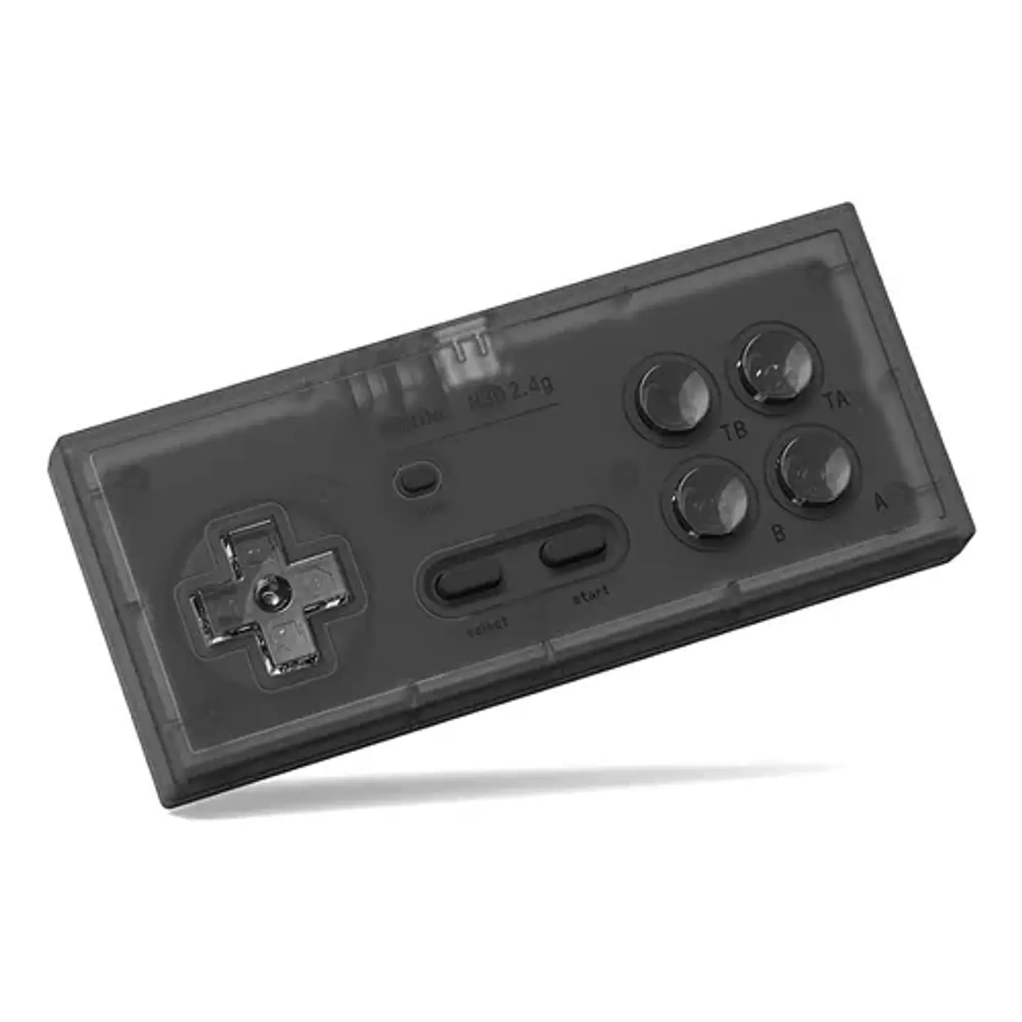 Receptor Inalámbrico Gamepad N30 2.4g Nes Smoke Transpar Color Transparente Negro Transparent Black 2