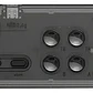 Receptor Inalámbrico Gamepad N30 2.4g Nes Smoke Transpar Color Transparente Negro Transparent Black - Miniatura 1