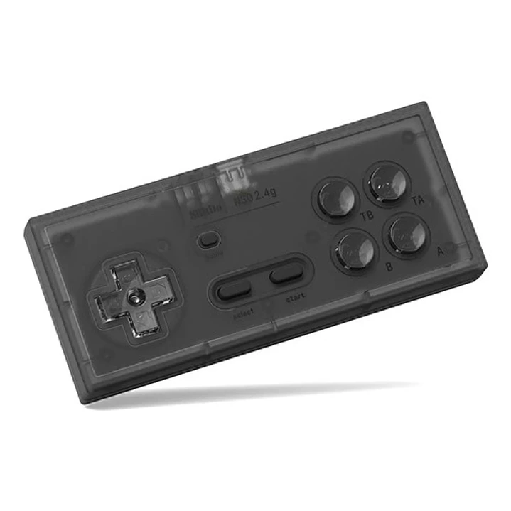 Receptor Inalámbrico Gamepad N30 2.4g Nes Smoke Transpar Color Transparente Negro Transparent Black 2