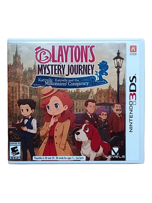 Layton S Mystery Journey Katrielle Katrielle Nintendo 3ds