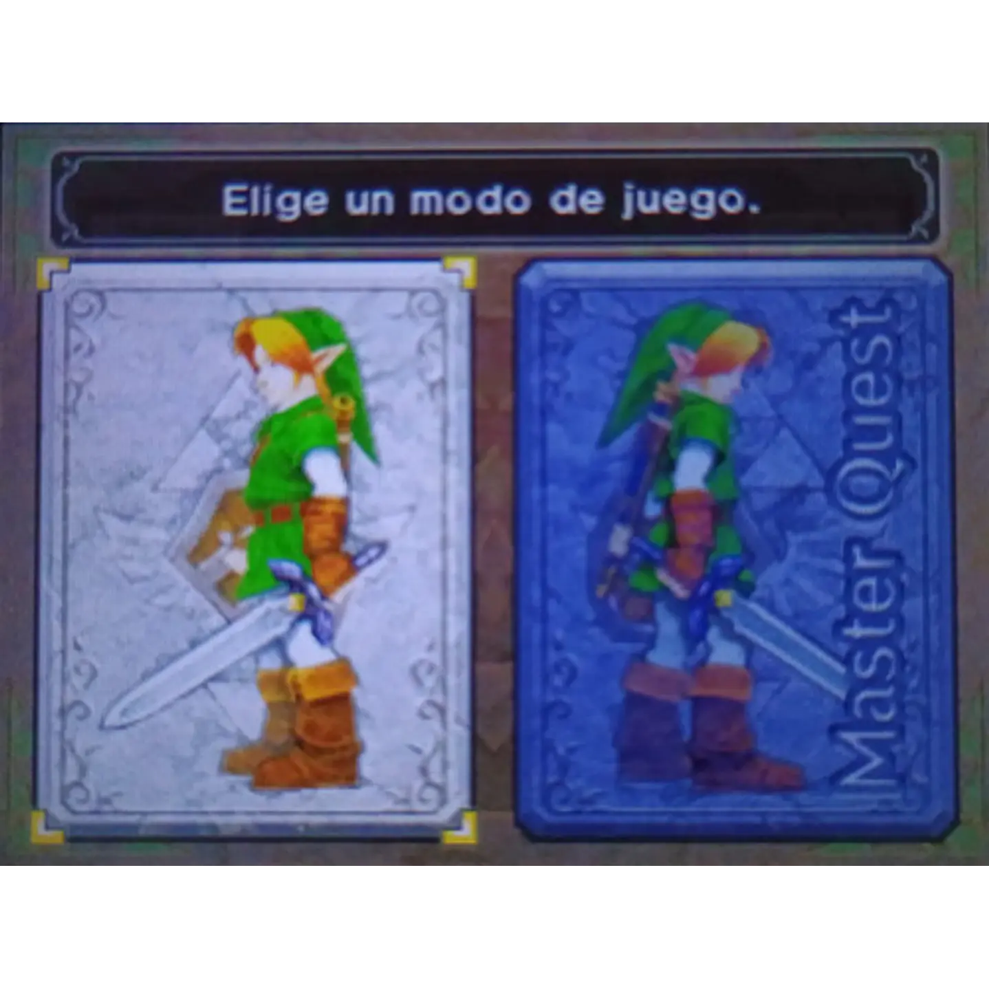 Zelda Ocarina Nintendo 2ds 3ds 5