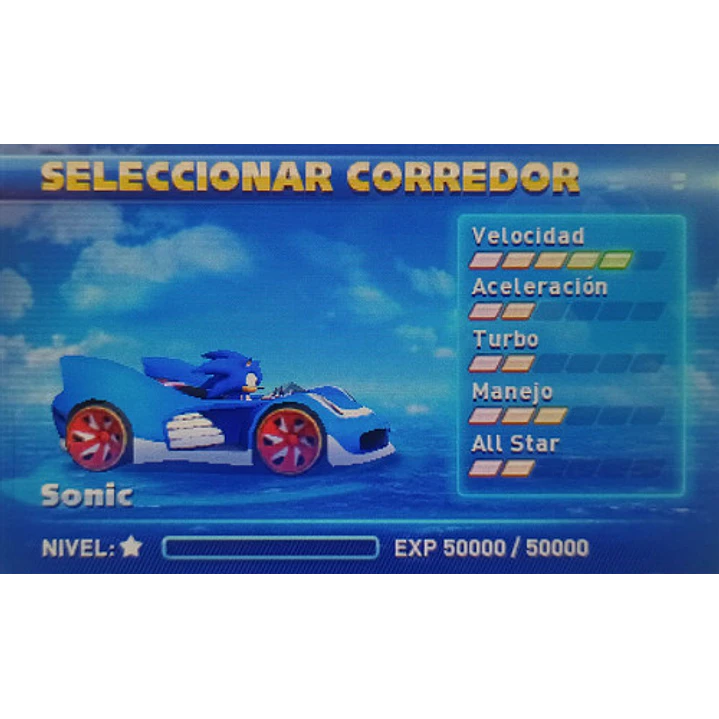 Sonic All Stars Racing Bonus 3ds 5